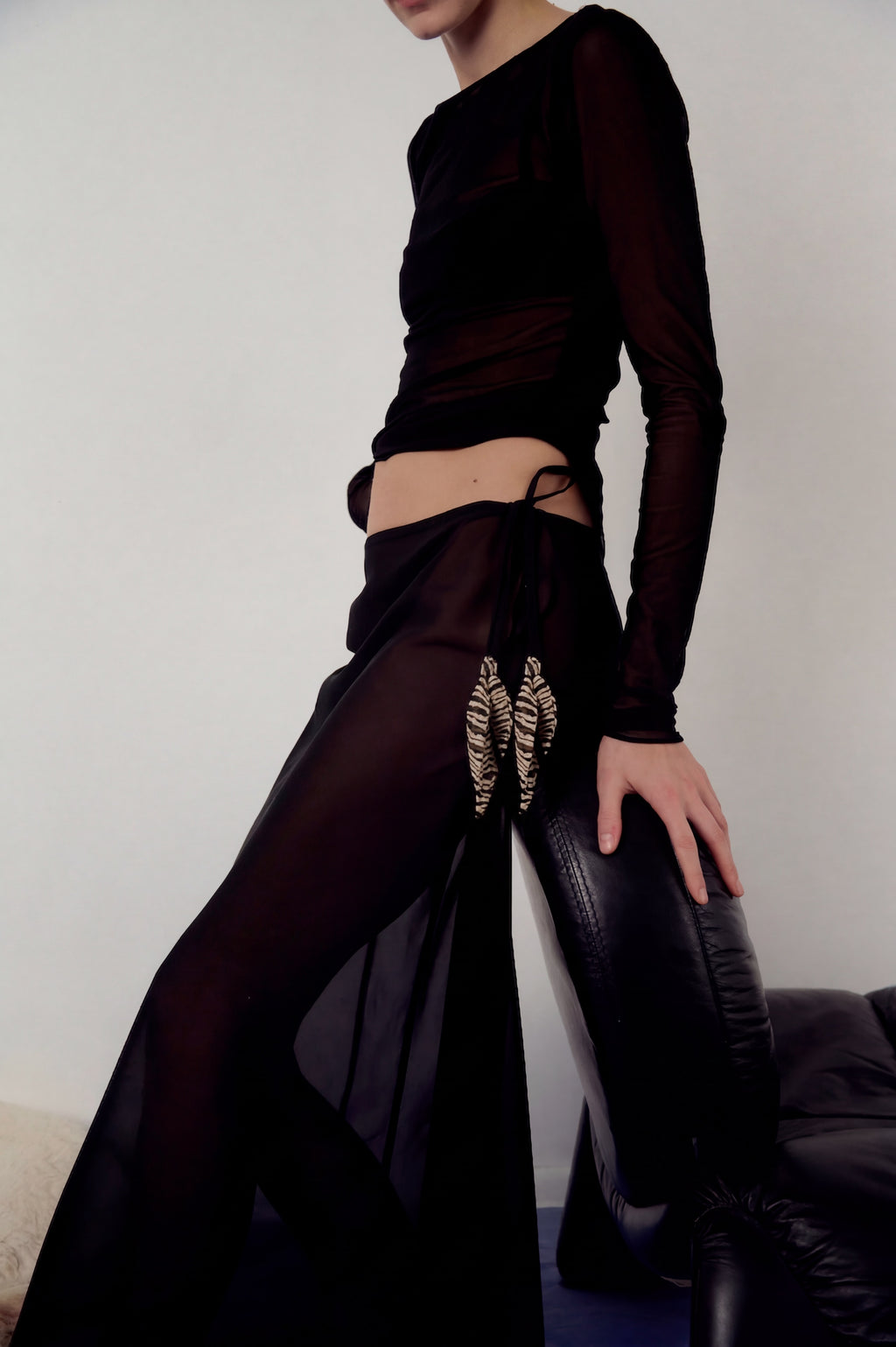 Ibiza skirt. Anthurium