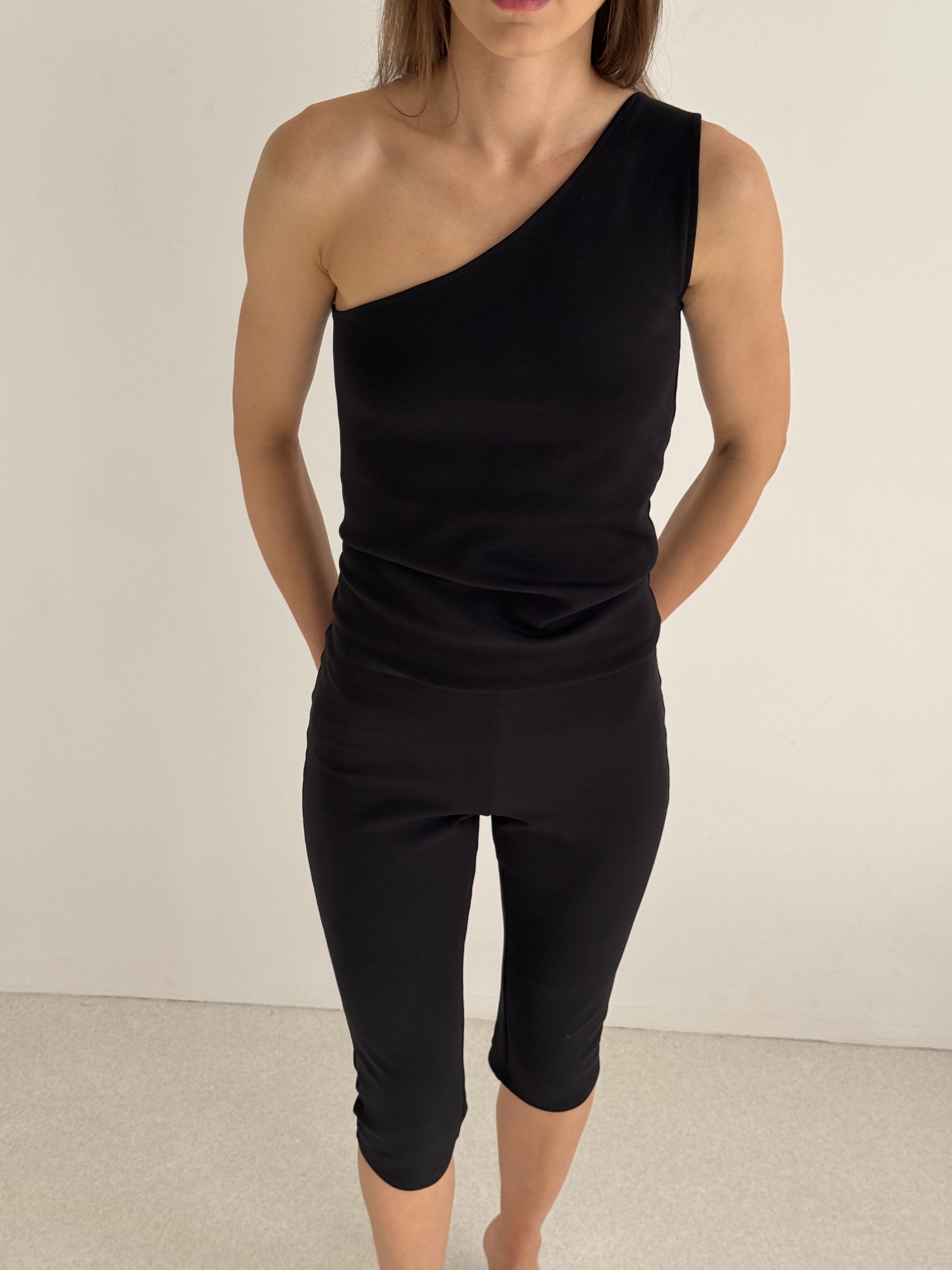 ISLA one shoulder top