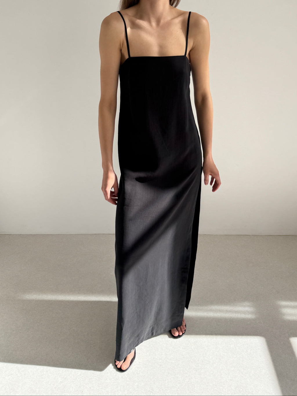 ISLA tube dress with straps