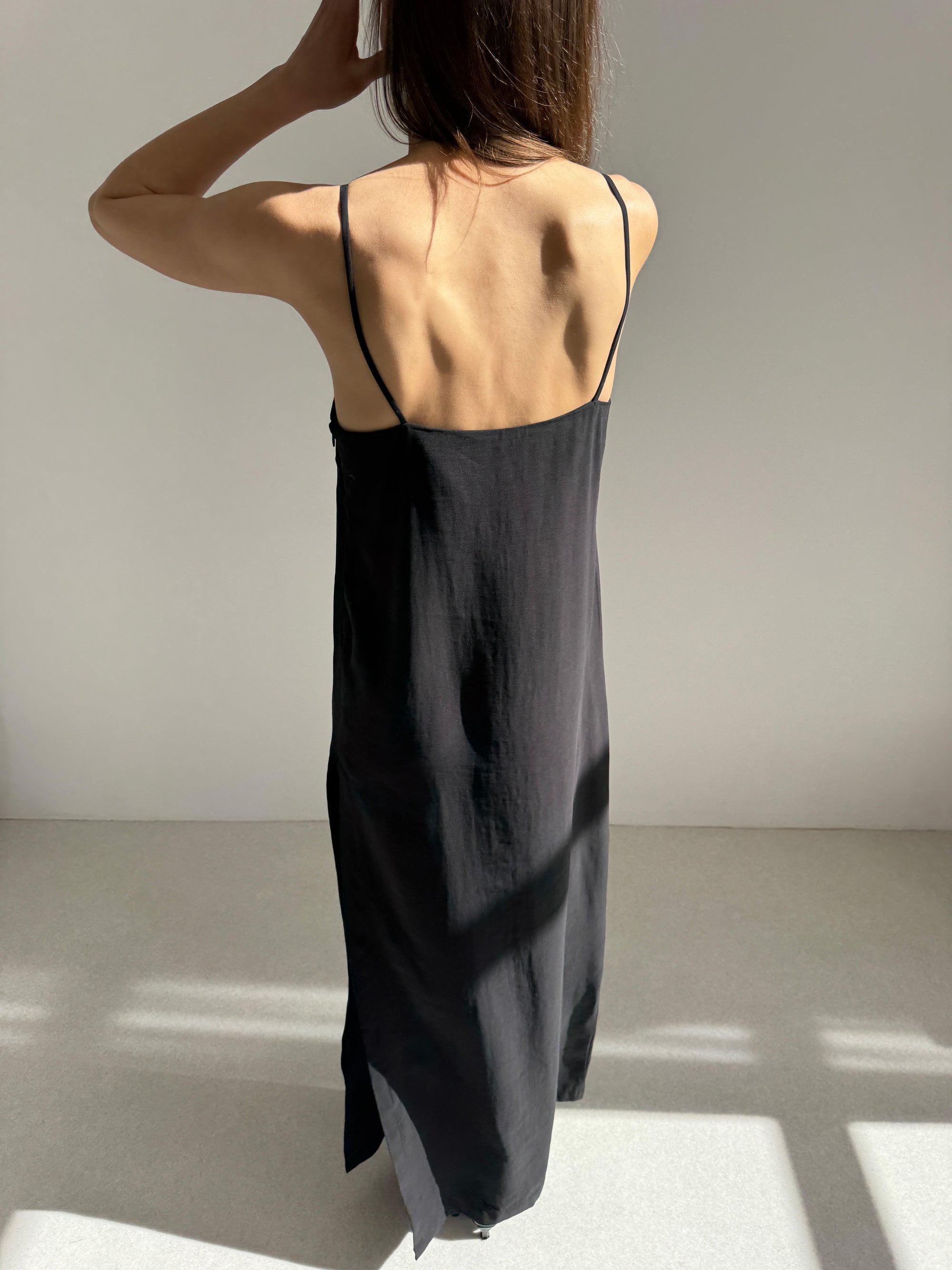 ISLA tube dress with straps
