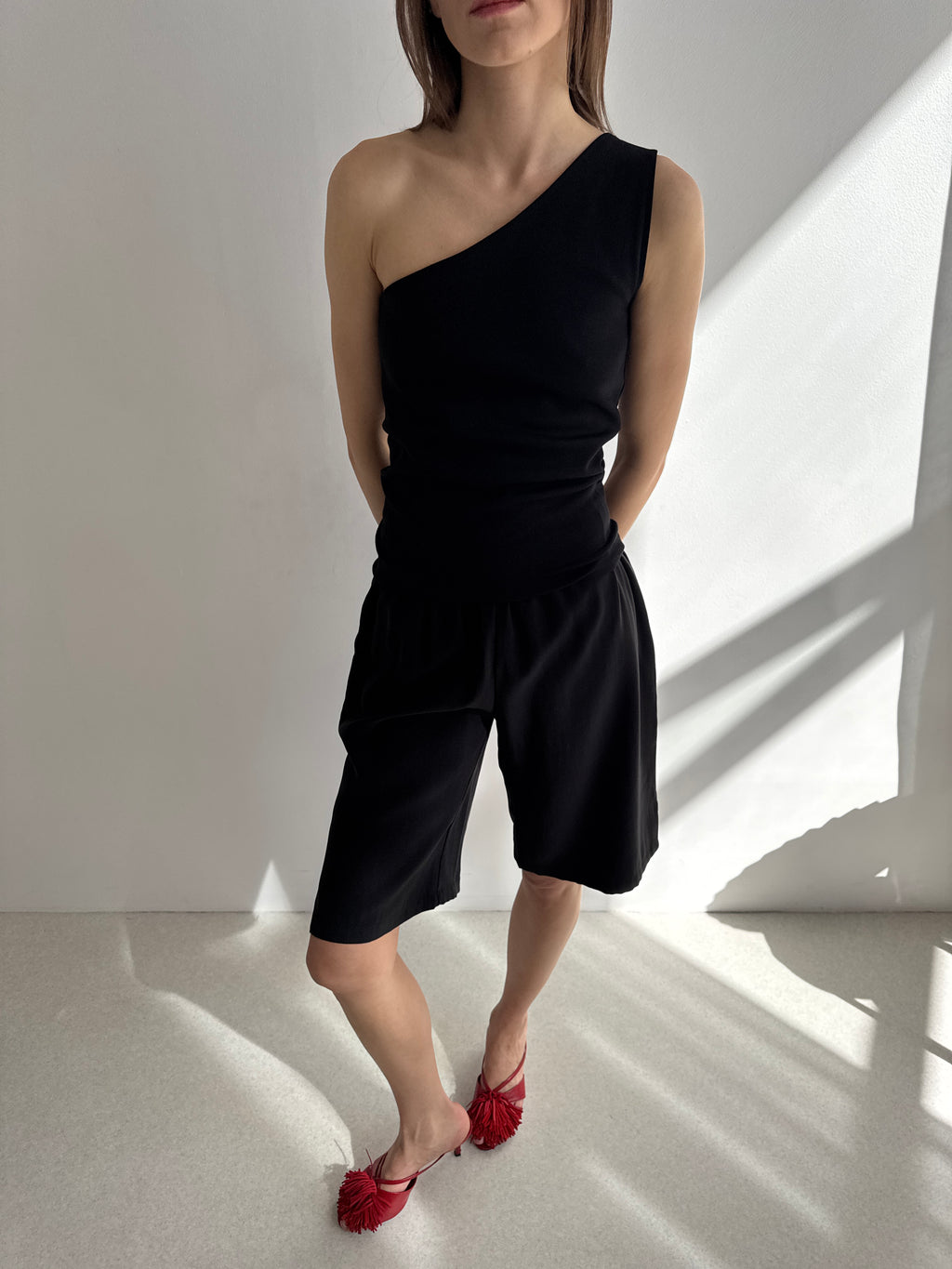 ISLA loose midi shorts
