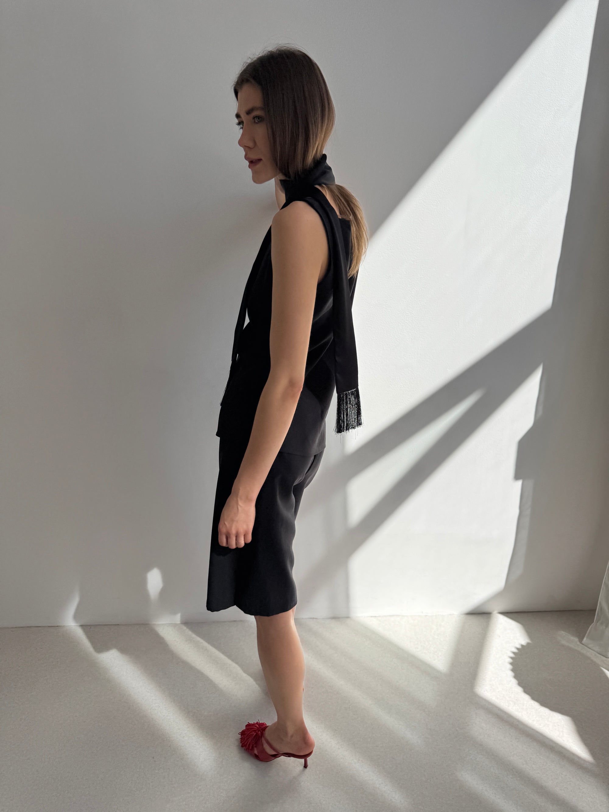 ISLA loose midi shorts