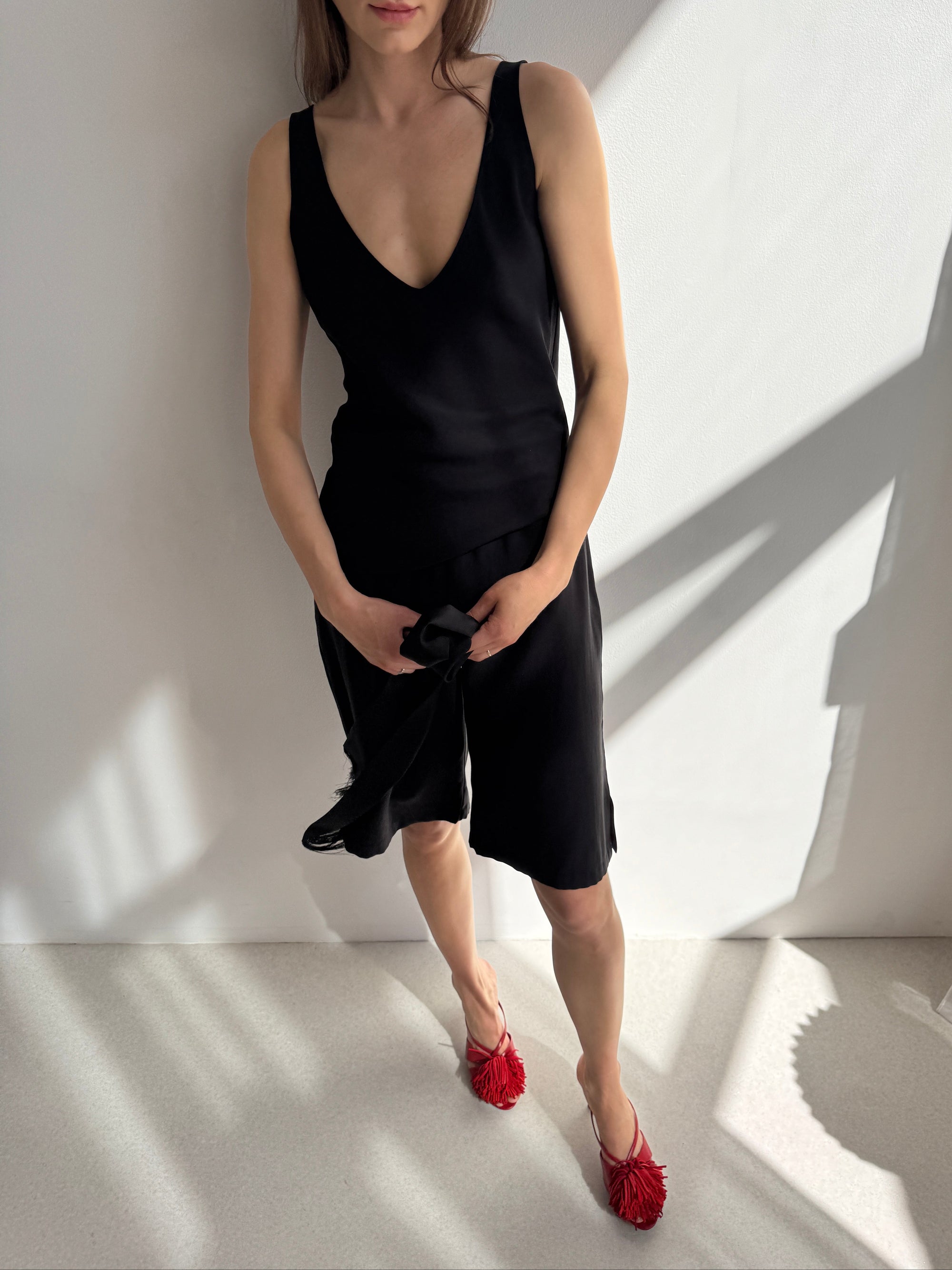 ISLA loose midi shorts