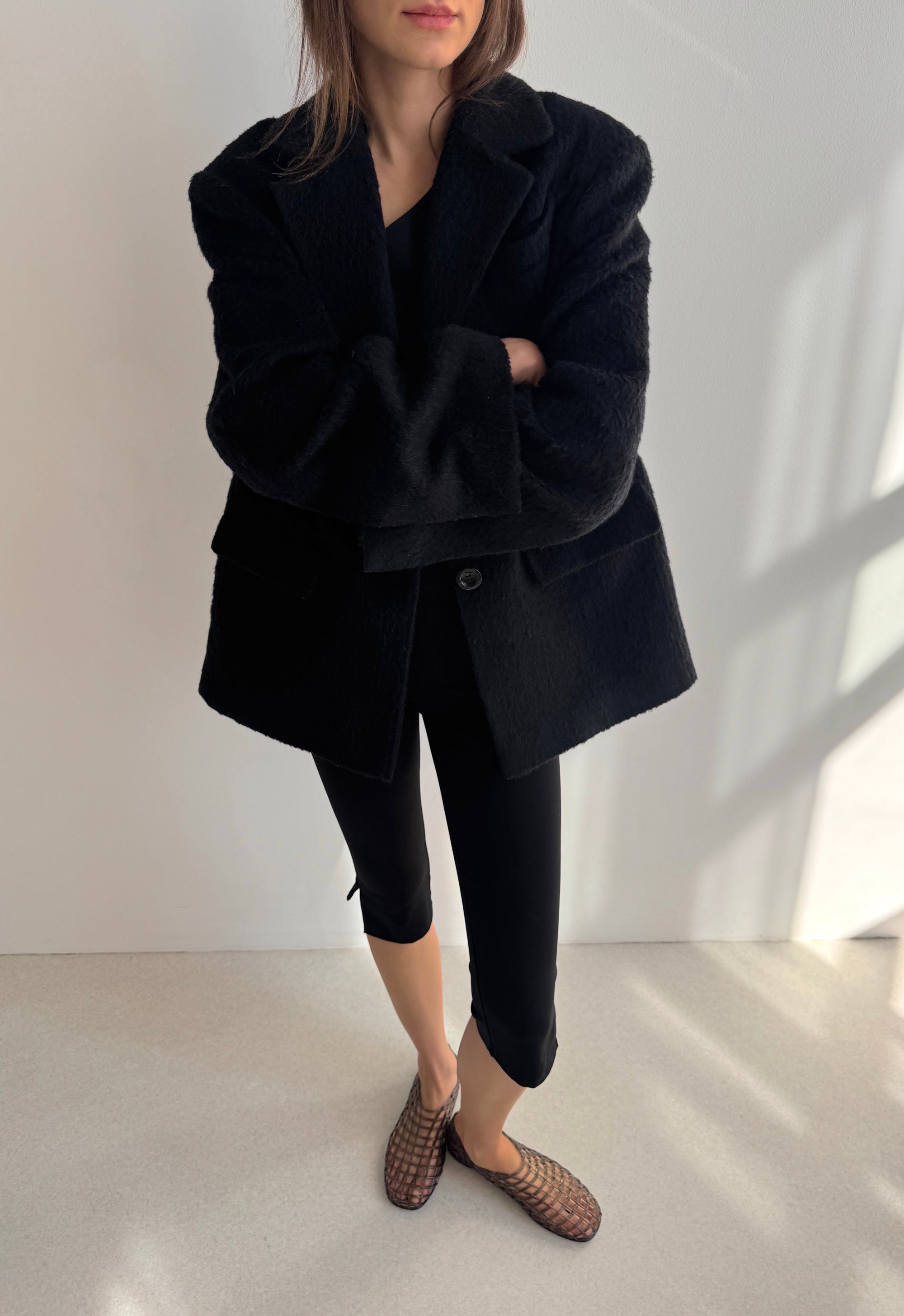 Textured blazer