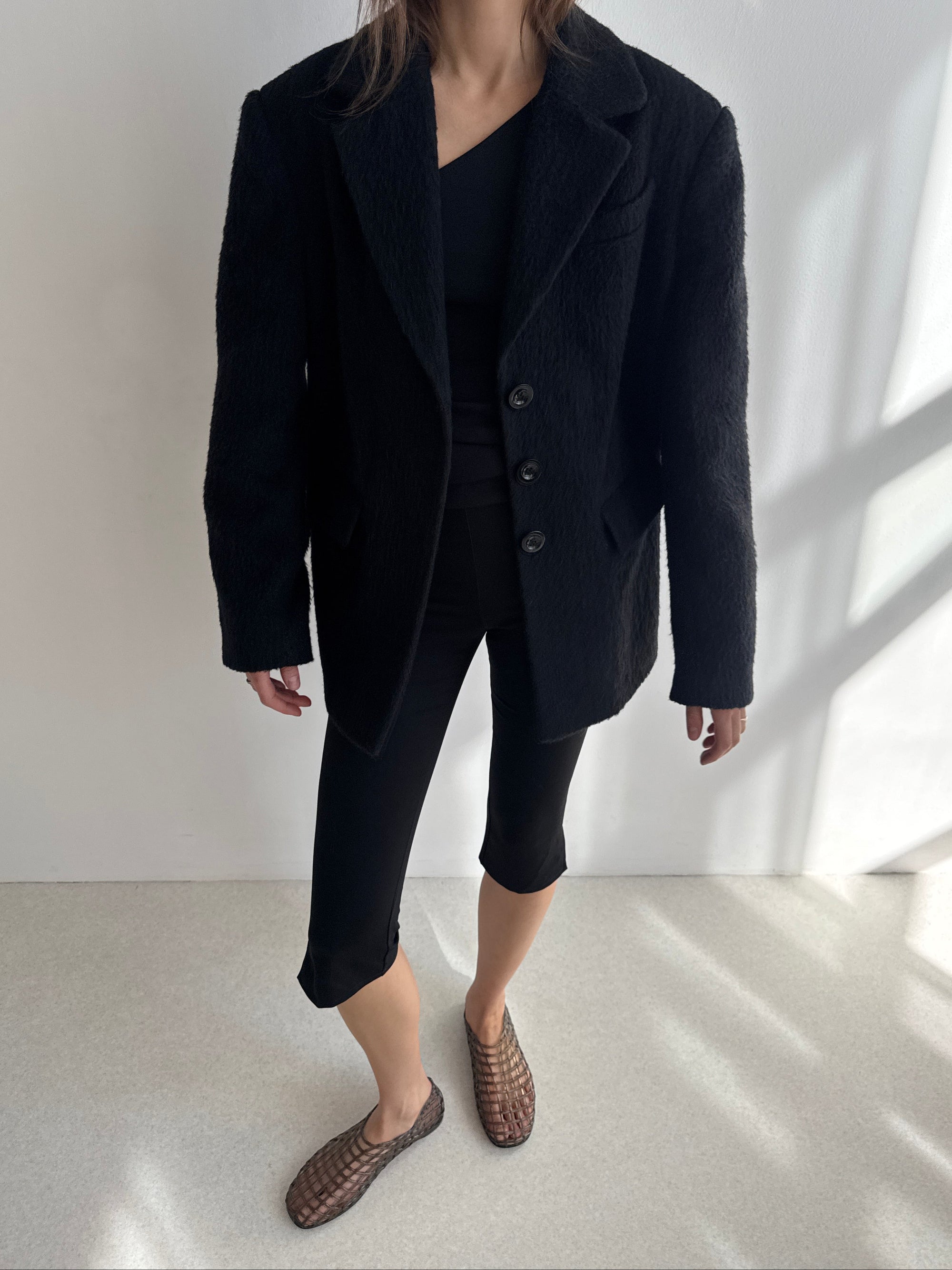 Textured blazer