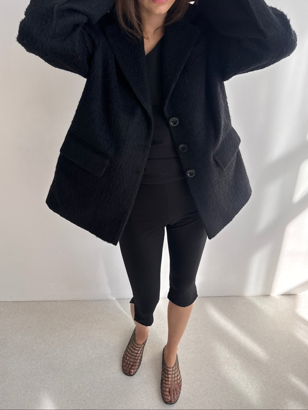 Textured blazer