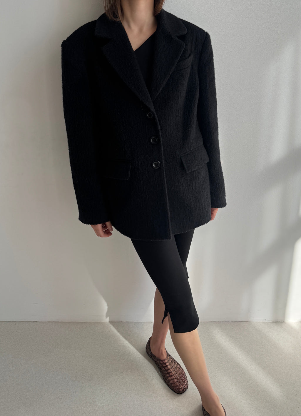Textured blazer