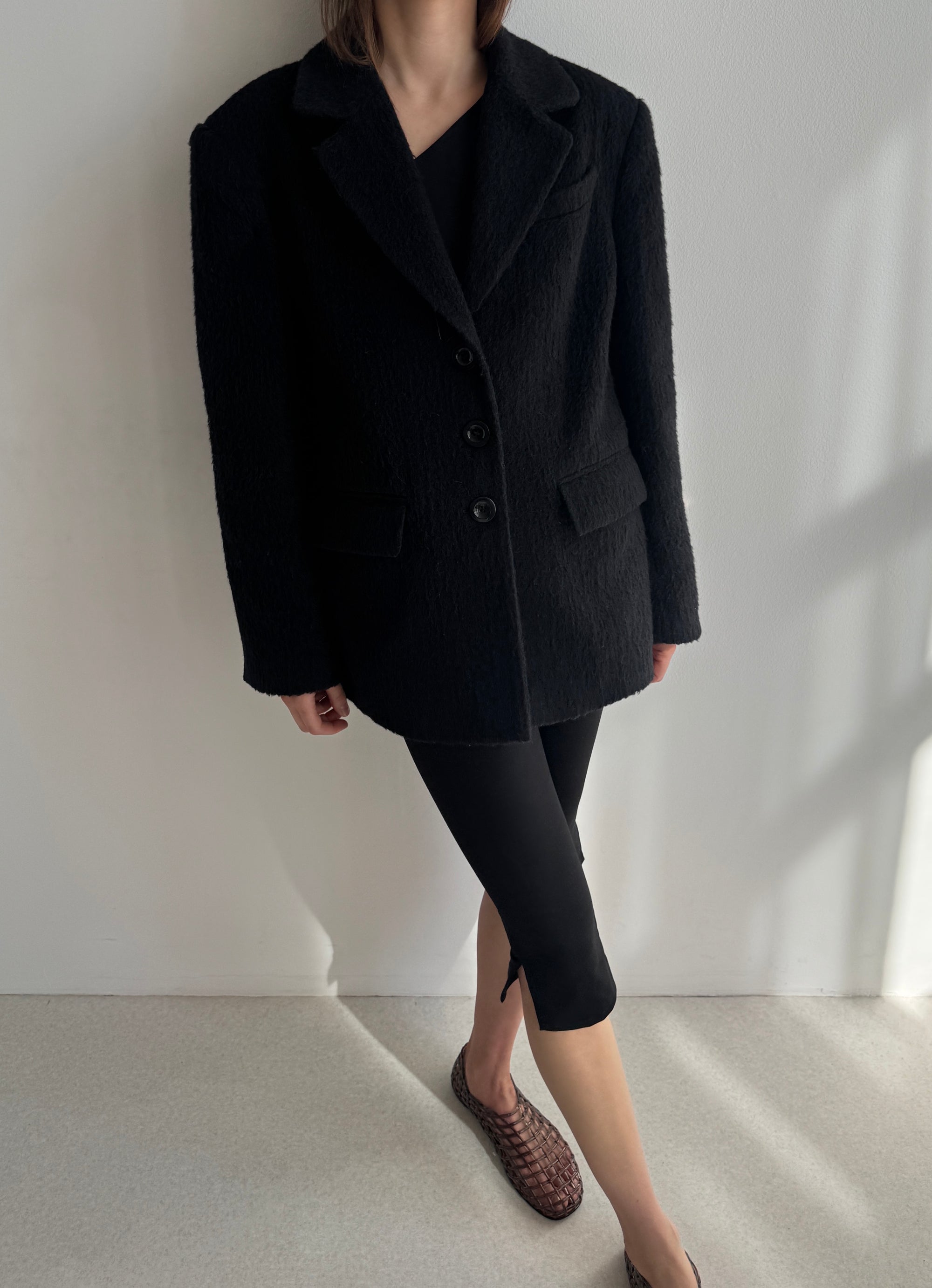 Textured blazer
