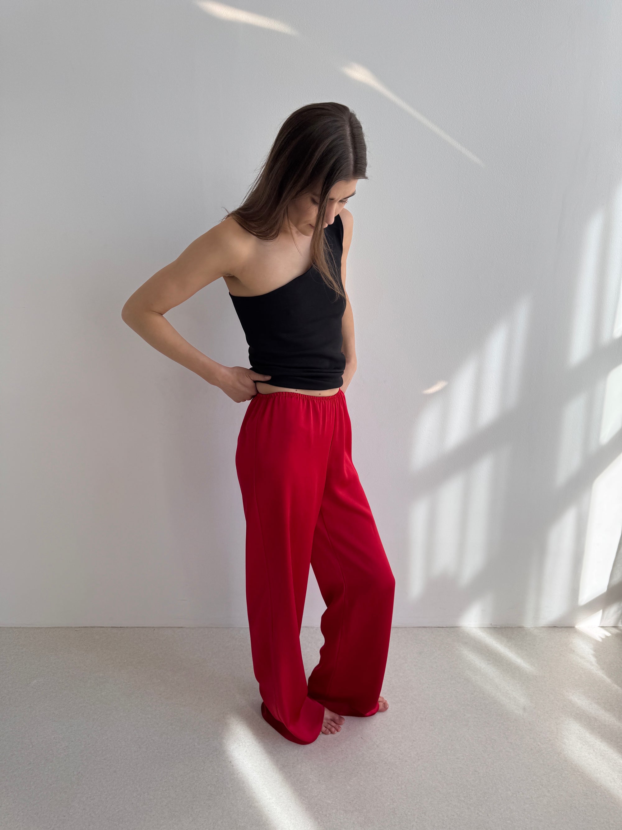 Graciosa pants in red