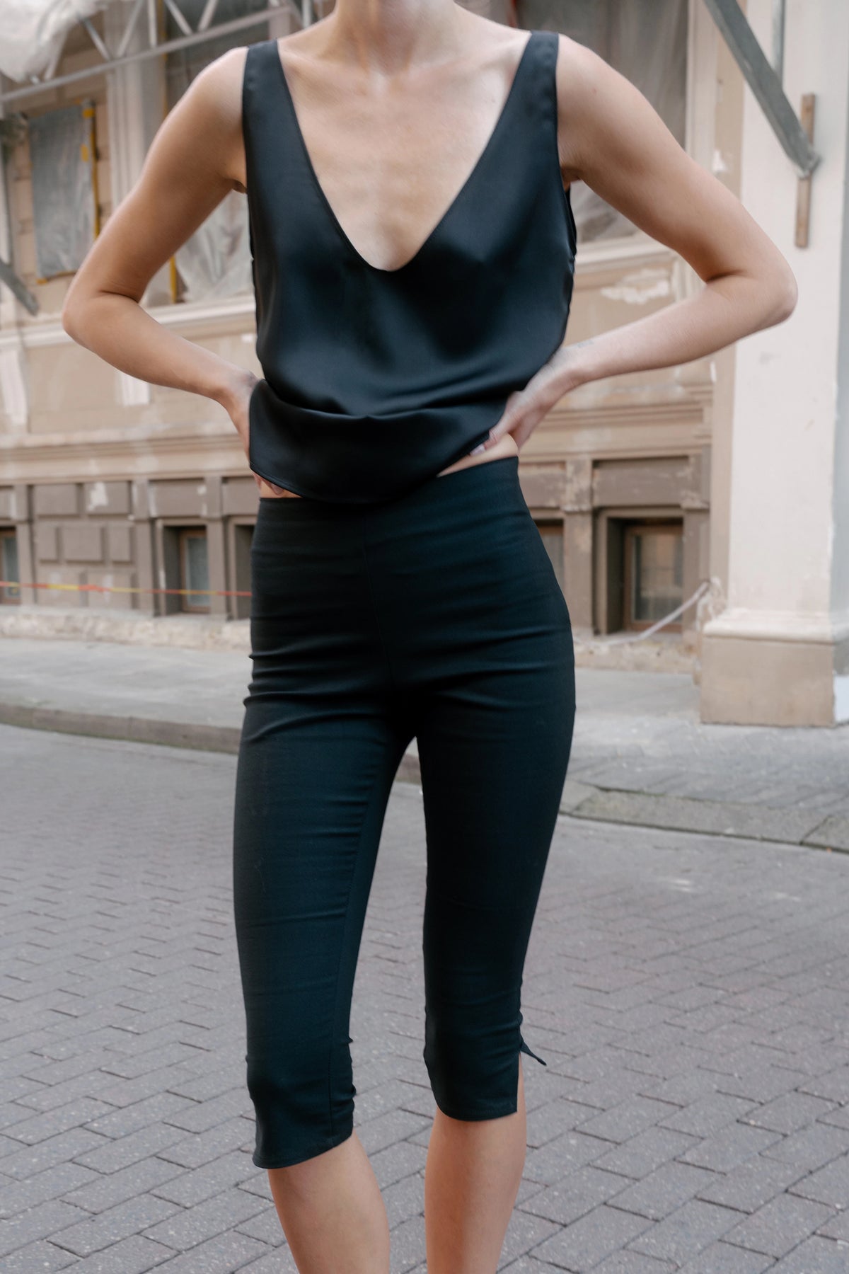 Graciosa top in black