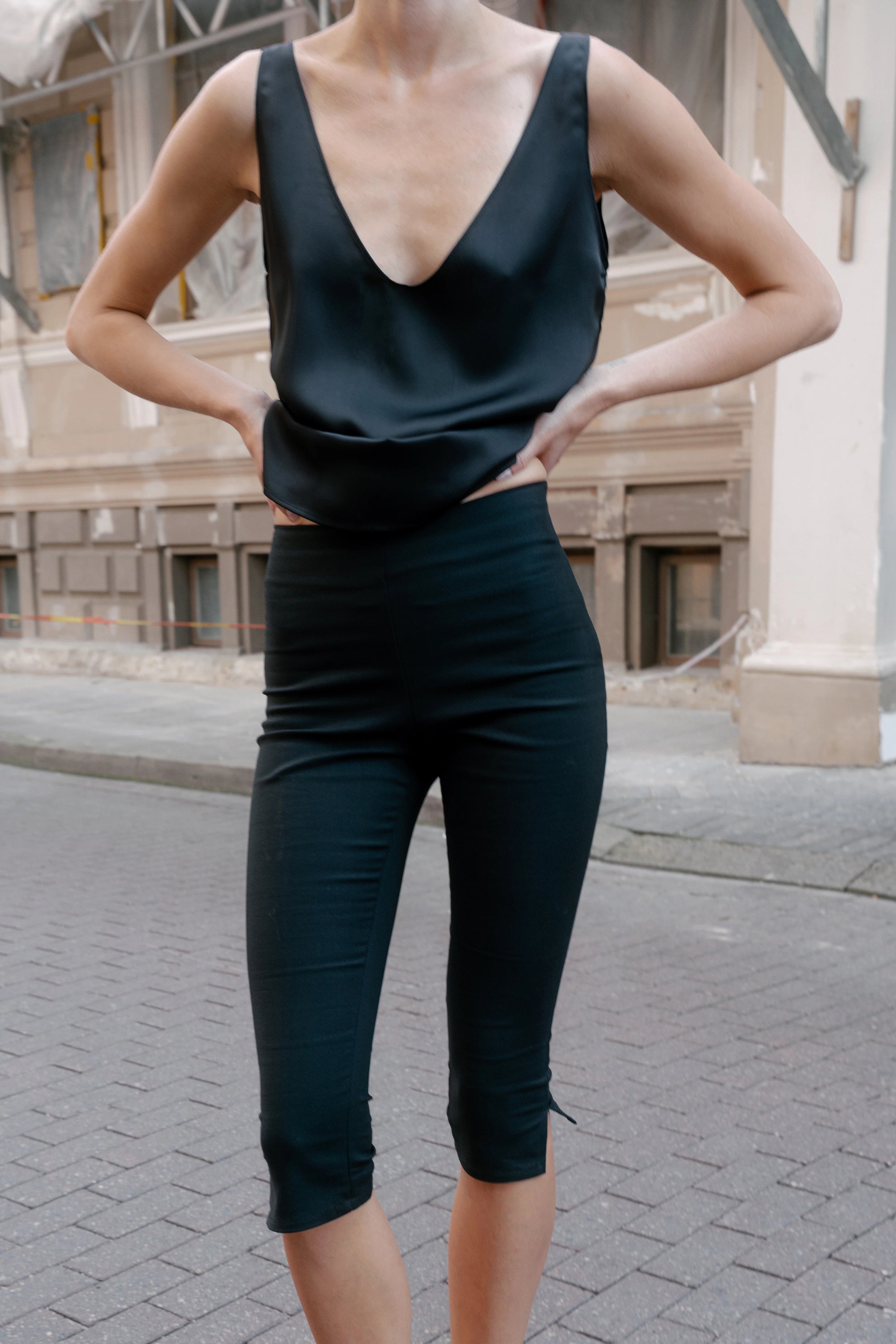 Graciosa top in black