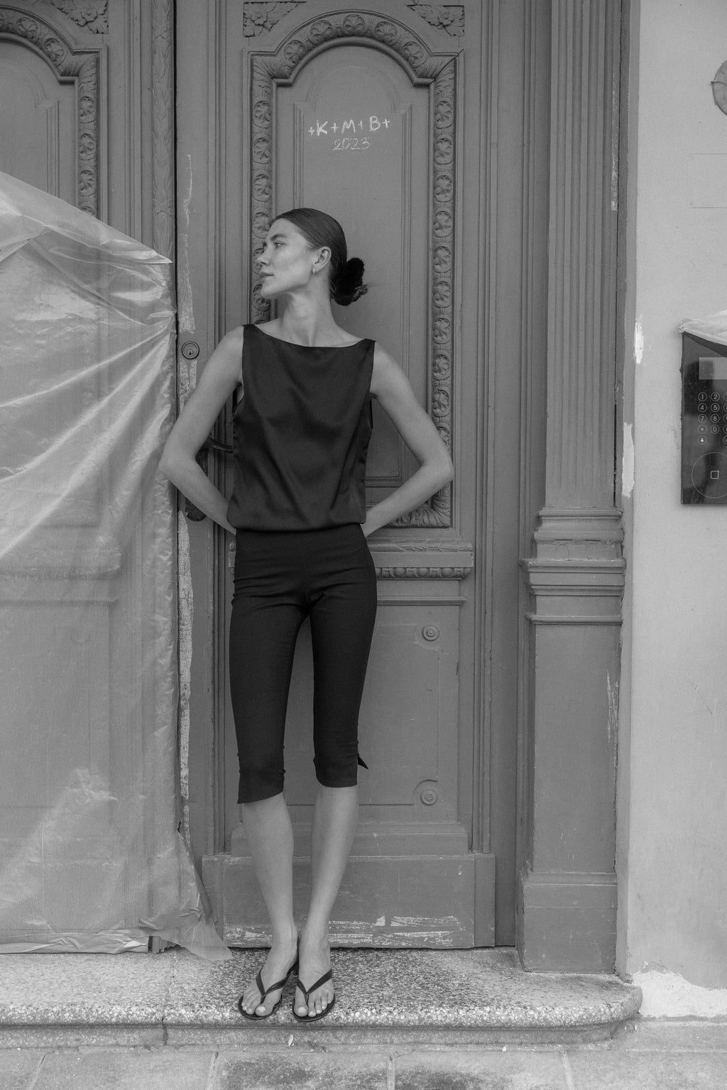 Graciosa top in black