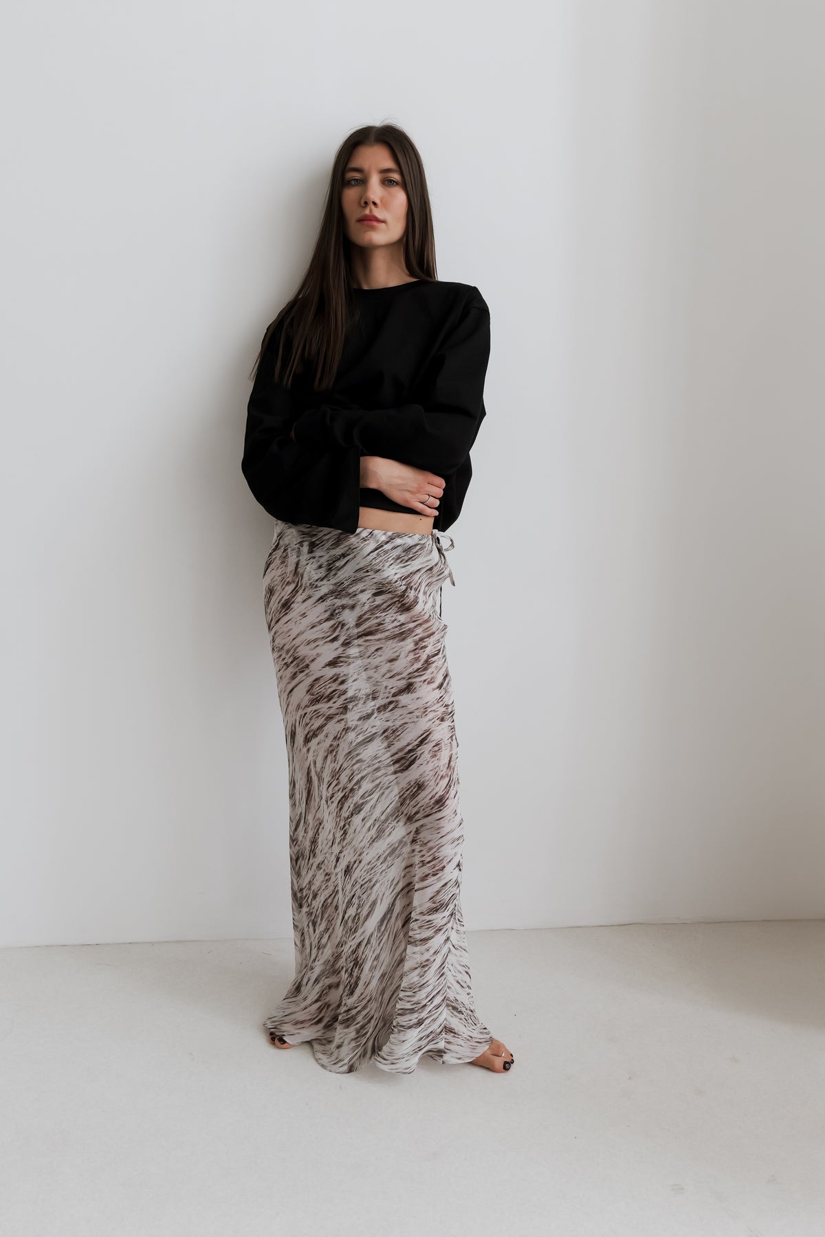 Ibiza skirt in wolf