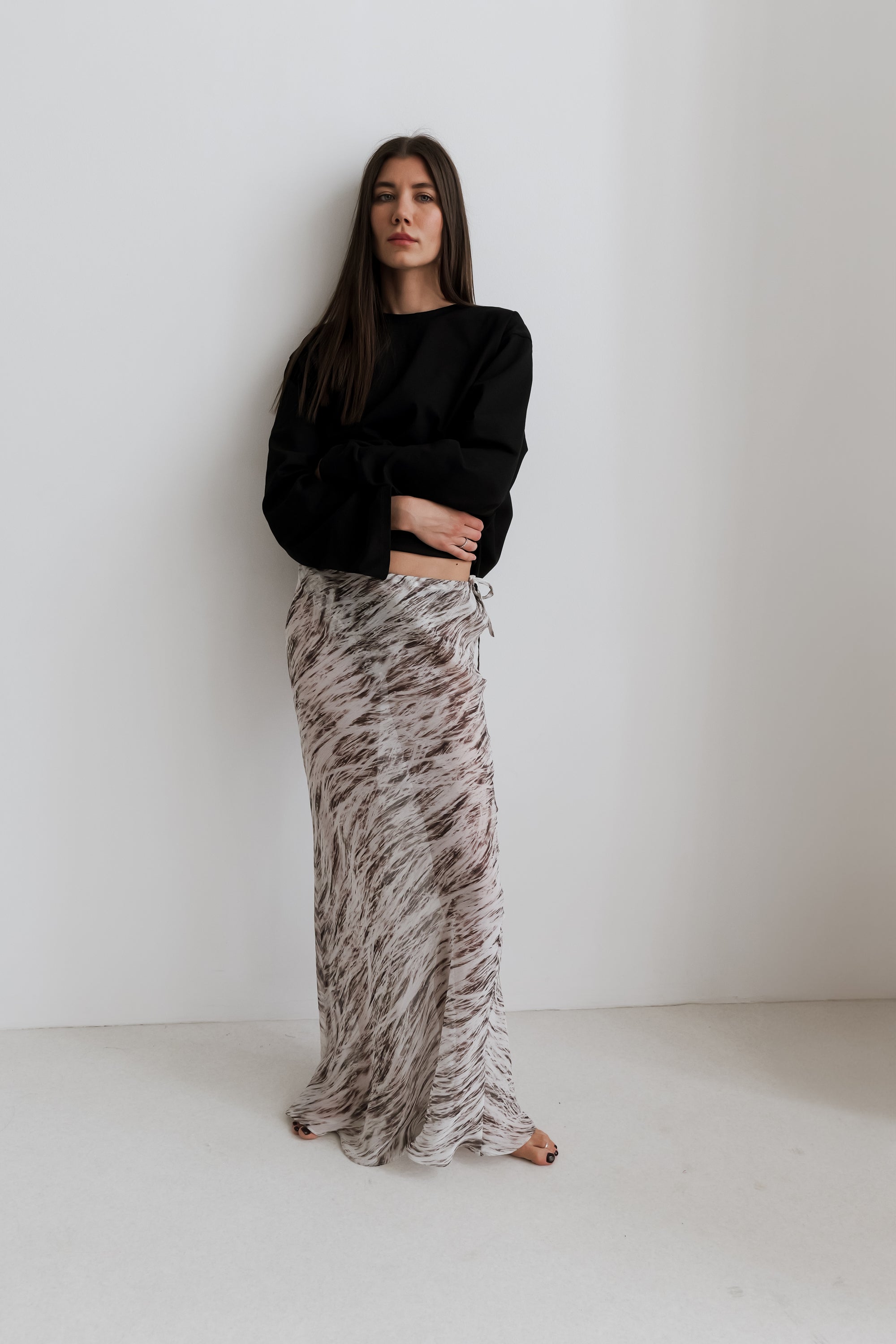 Ibiza skirt in wolf