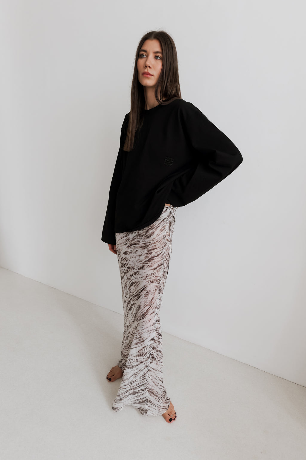 Ibiza skirt in wolf