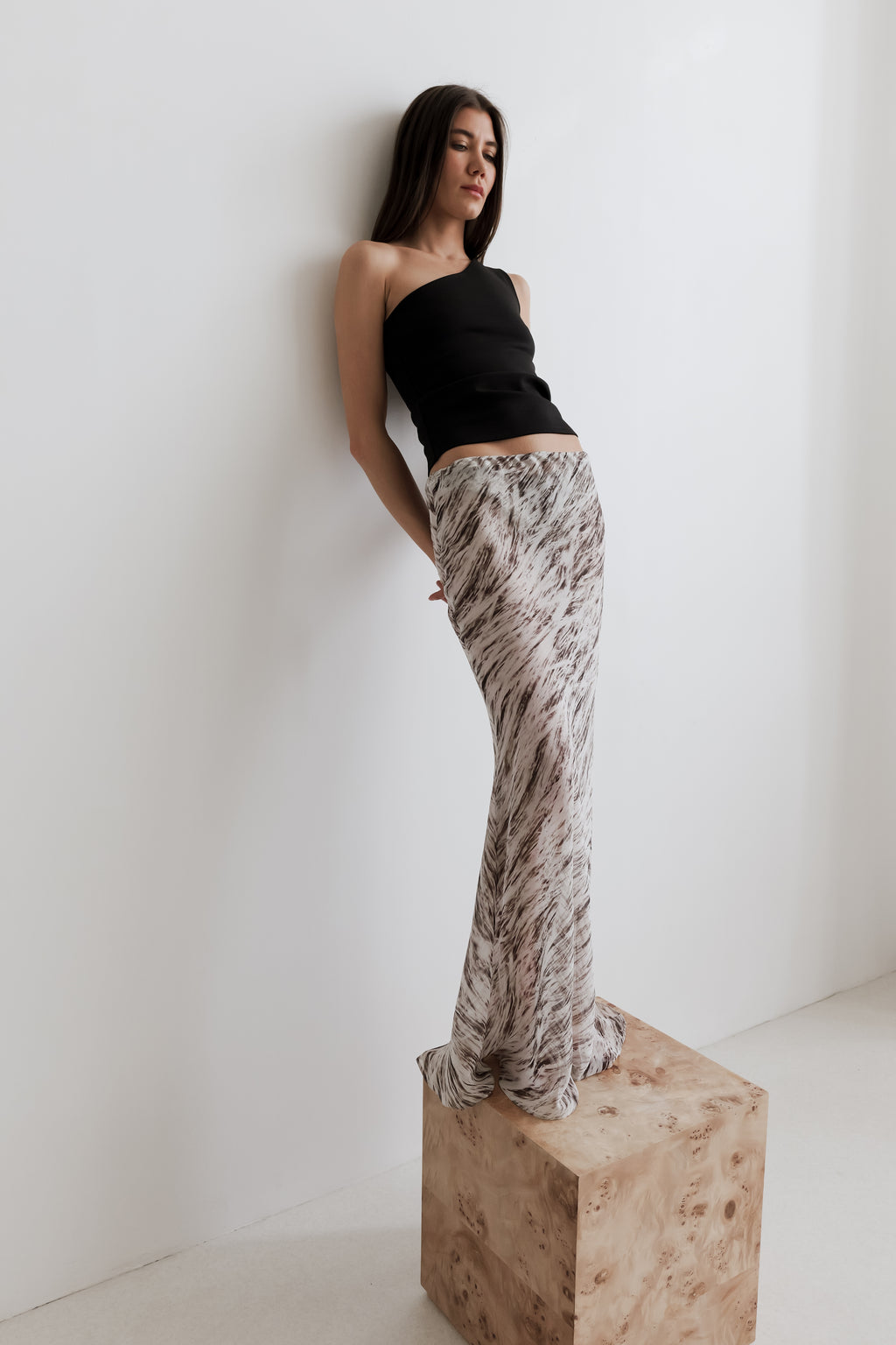 Ibiza skirt in wolf